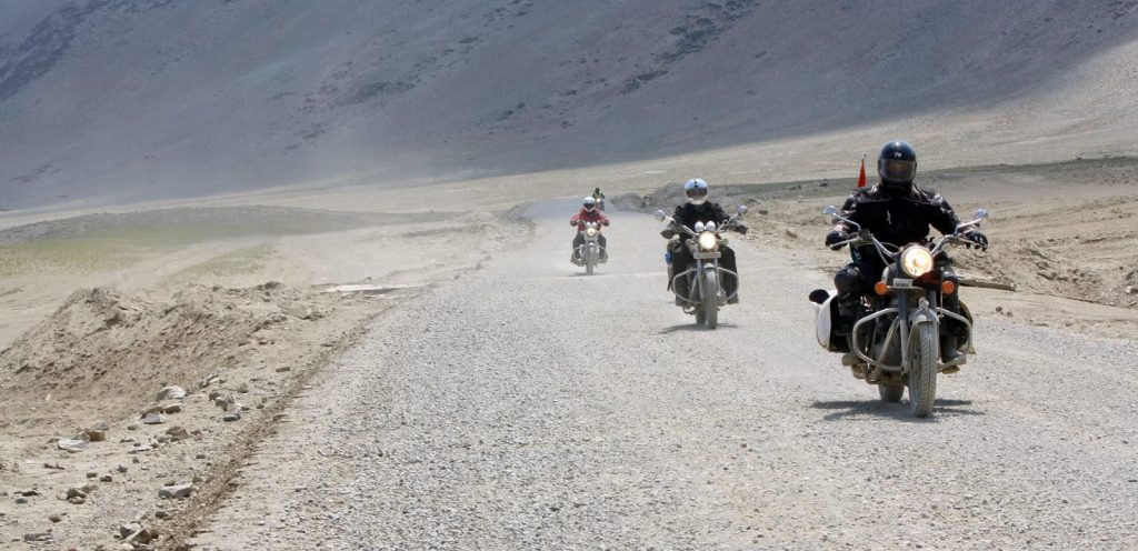 Motorcycle touring roads